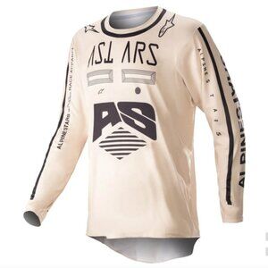 NWOT Alpinestars Racer Found Jersey, Natural color, Men's L